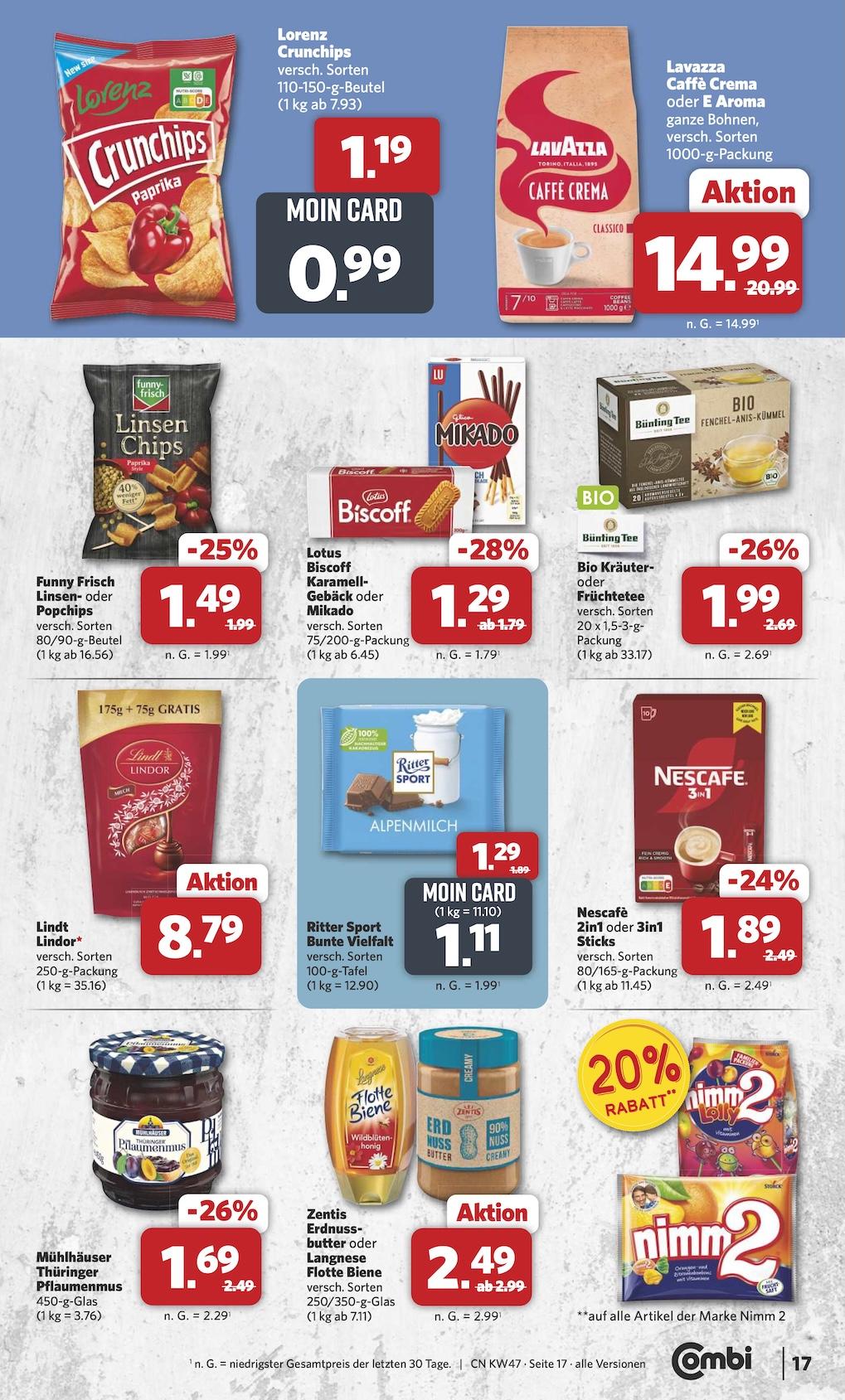 Combi Aktueller Prospekt ab Montag Seite 17