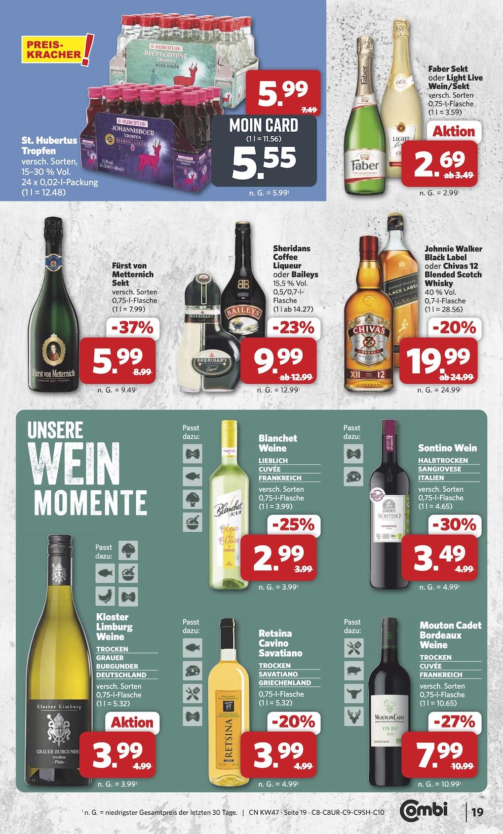 Combi Aktueller Prospekt ab Montag Seite 20