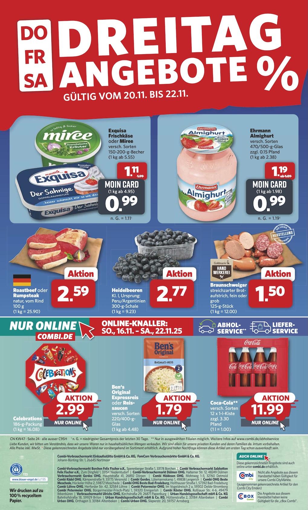 Combi Aktueller Prospekt ab Montag Seite 26