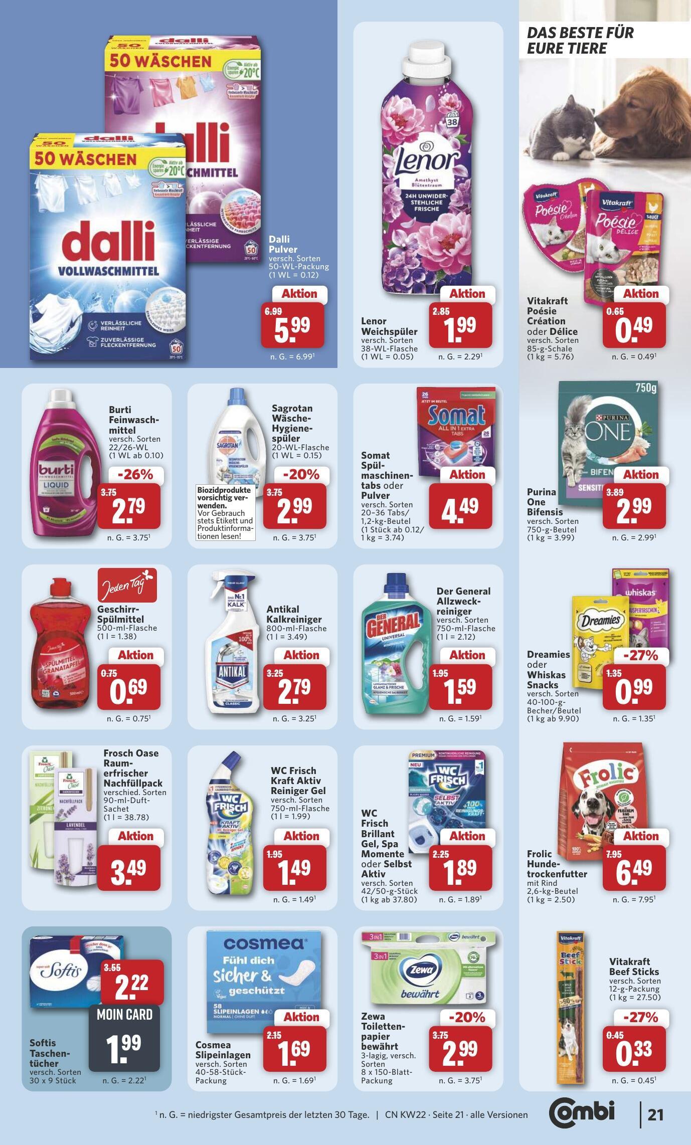Combi Aktueller Prospekt ab Dienstag Seite 21