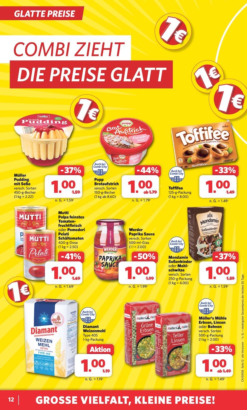 Combi Aktueller Prospekt ab Montag Seite 12