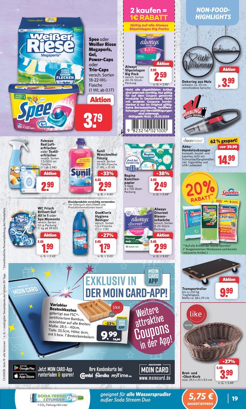 Combi Aktueller Prospekt ab Montag Seite 19