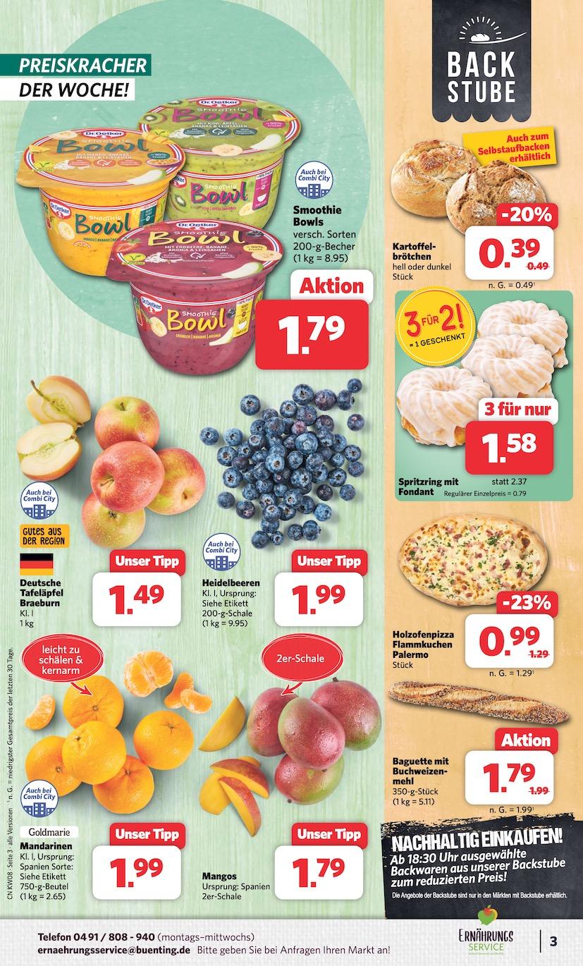 Combi Aktueller Prospekt ab Montag Seite 3