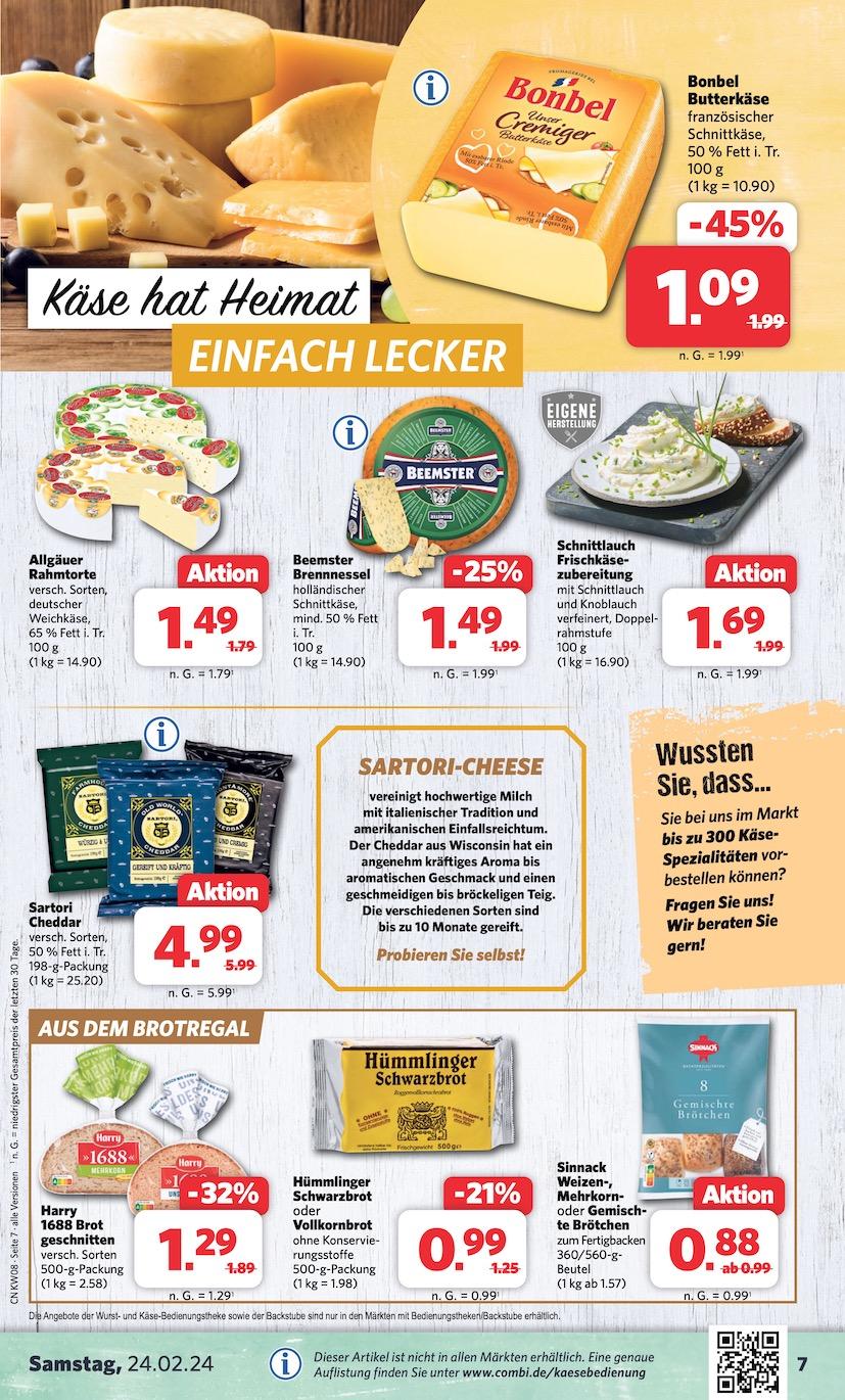 Combi Aktueller Prospekt ab Montag Seite 7