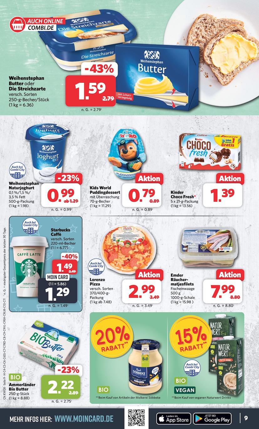 Combi Aktueller Prospekt ab Montag Seite 9