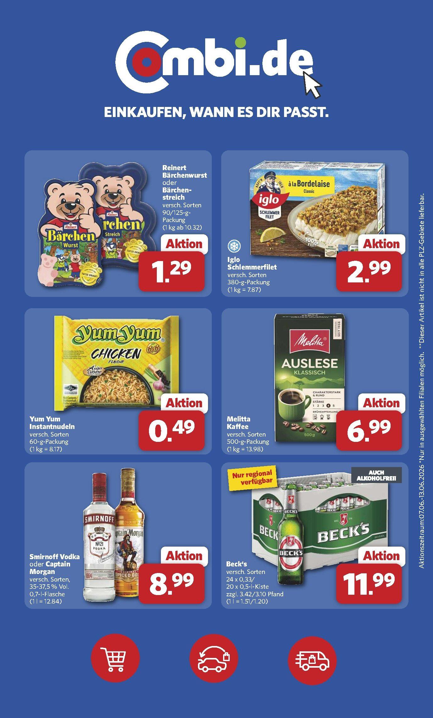 Combi Aktueller Prospekt ab Sonntag Seite 2