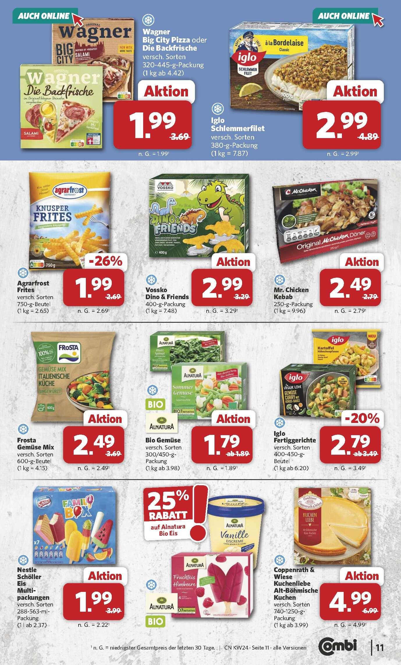 Combi Aktueller Prospekt ab Montag Seite 11