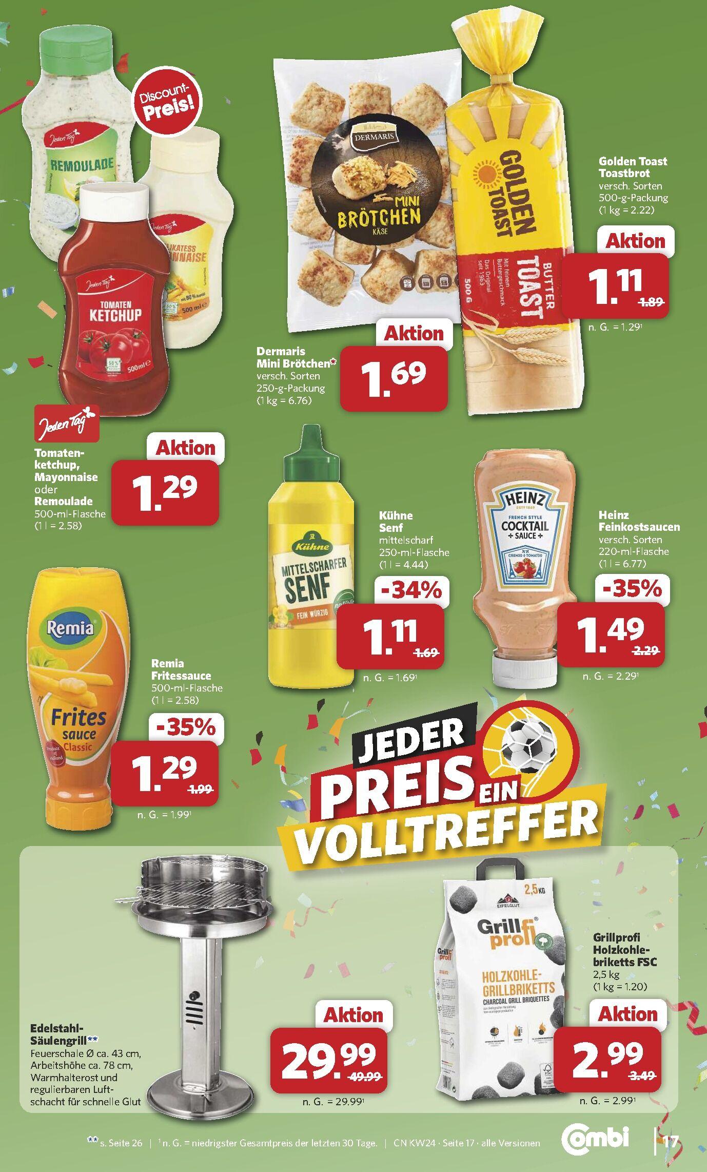 Combi Aktueller Prospekt ab Montag Seite 17