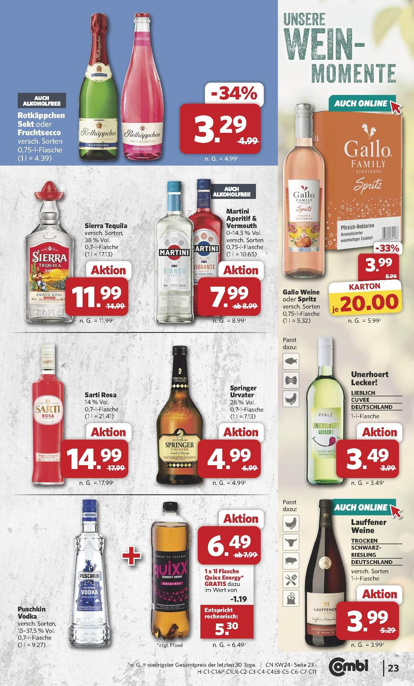 Combi Aktueller Prospekt ab Montag Seite 25