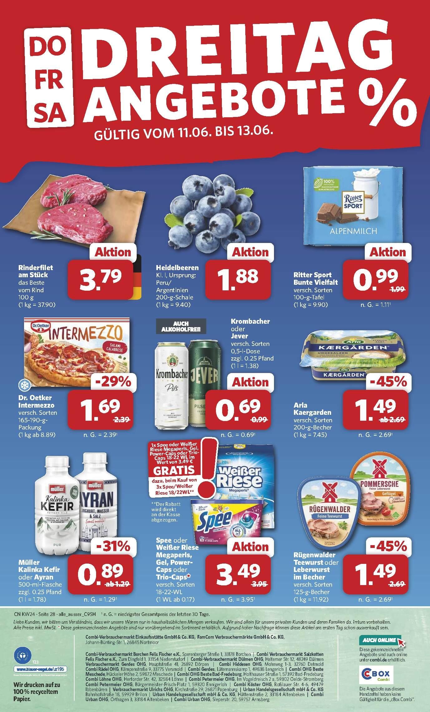 Combi Aktueller Prospekt ab Montag Seite 30