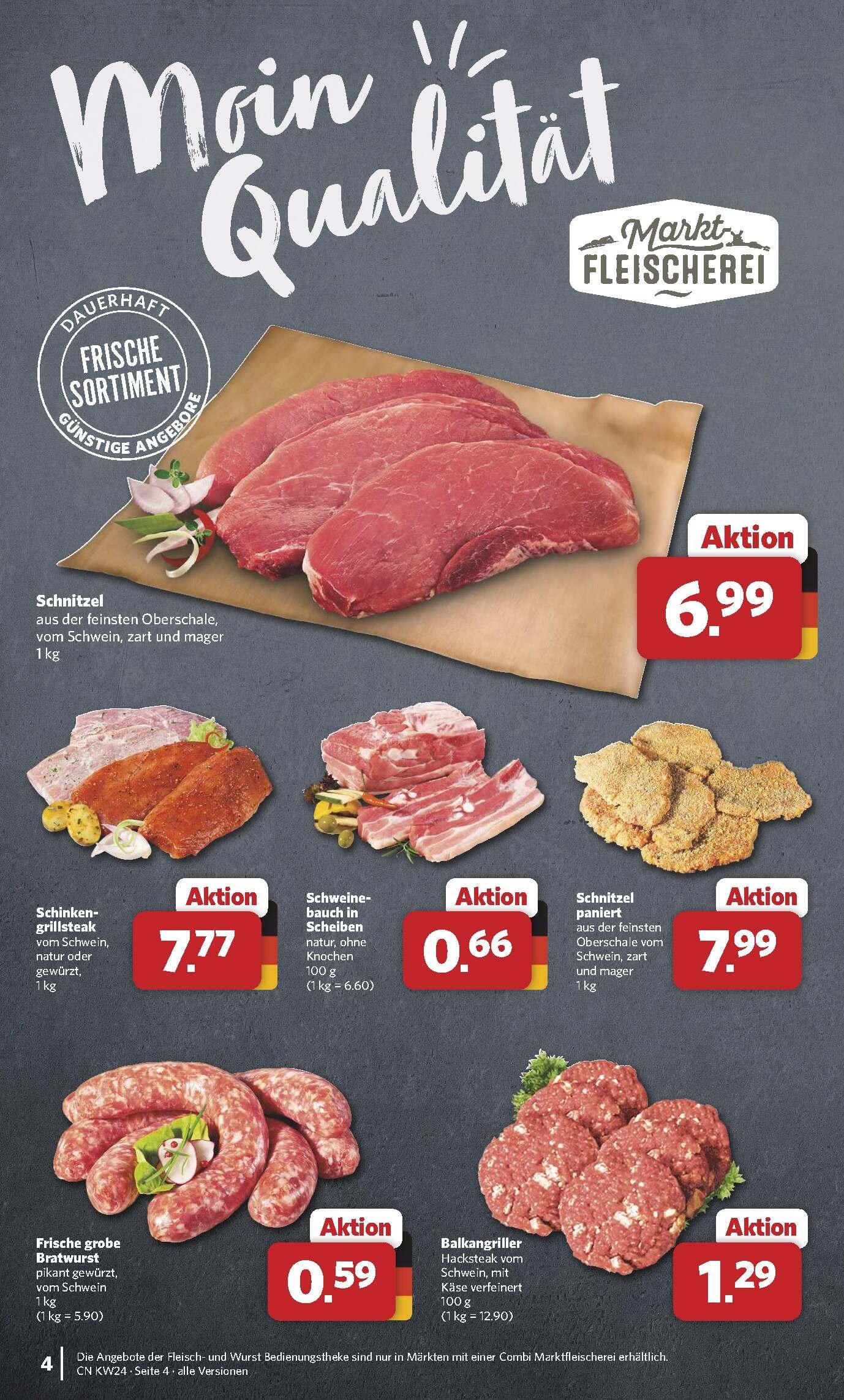 Combi Aktueller Prospekt ab Montag Seite 4