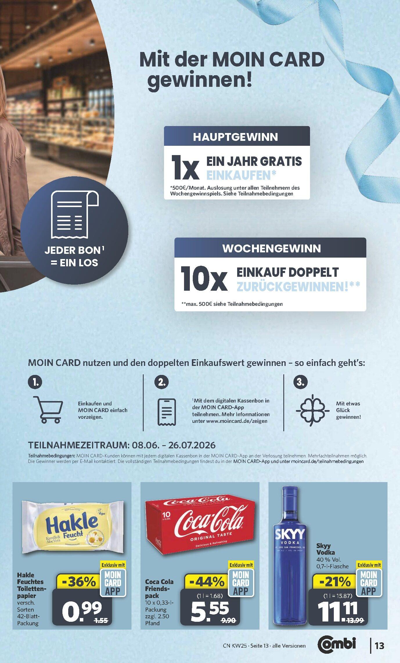 Combi Aktueller Prospekt ab Montag Seite 13