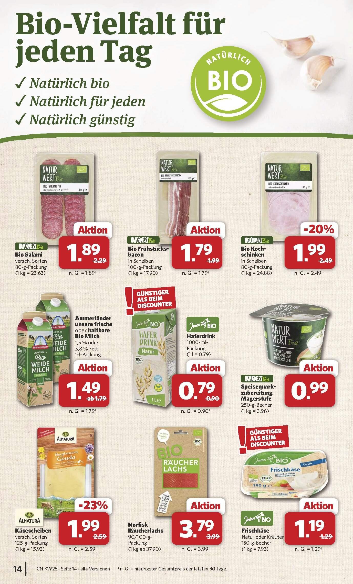 Combi Aktueller Prospekt ab Montag Seite 14