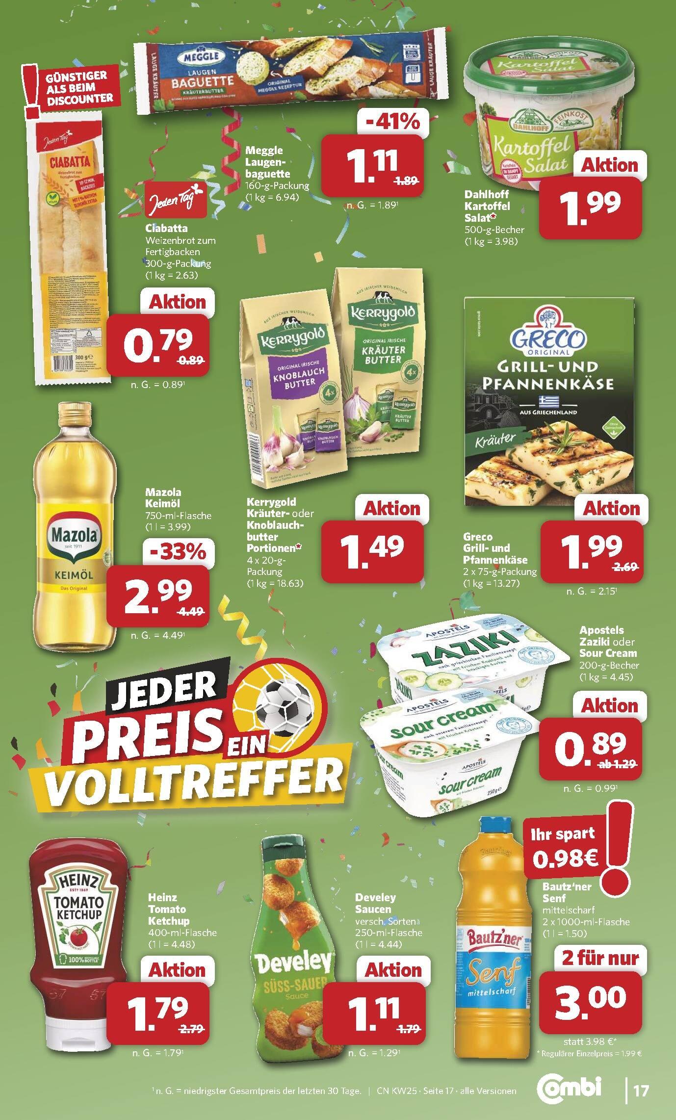 Combi Aktueller Prospekt ab Montag Seite 17
