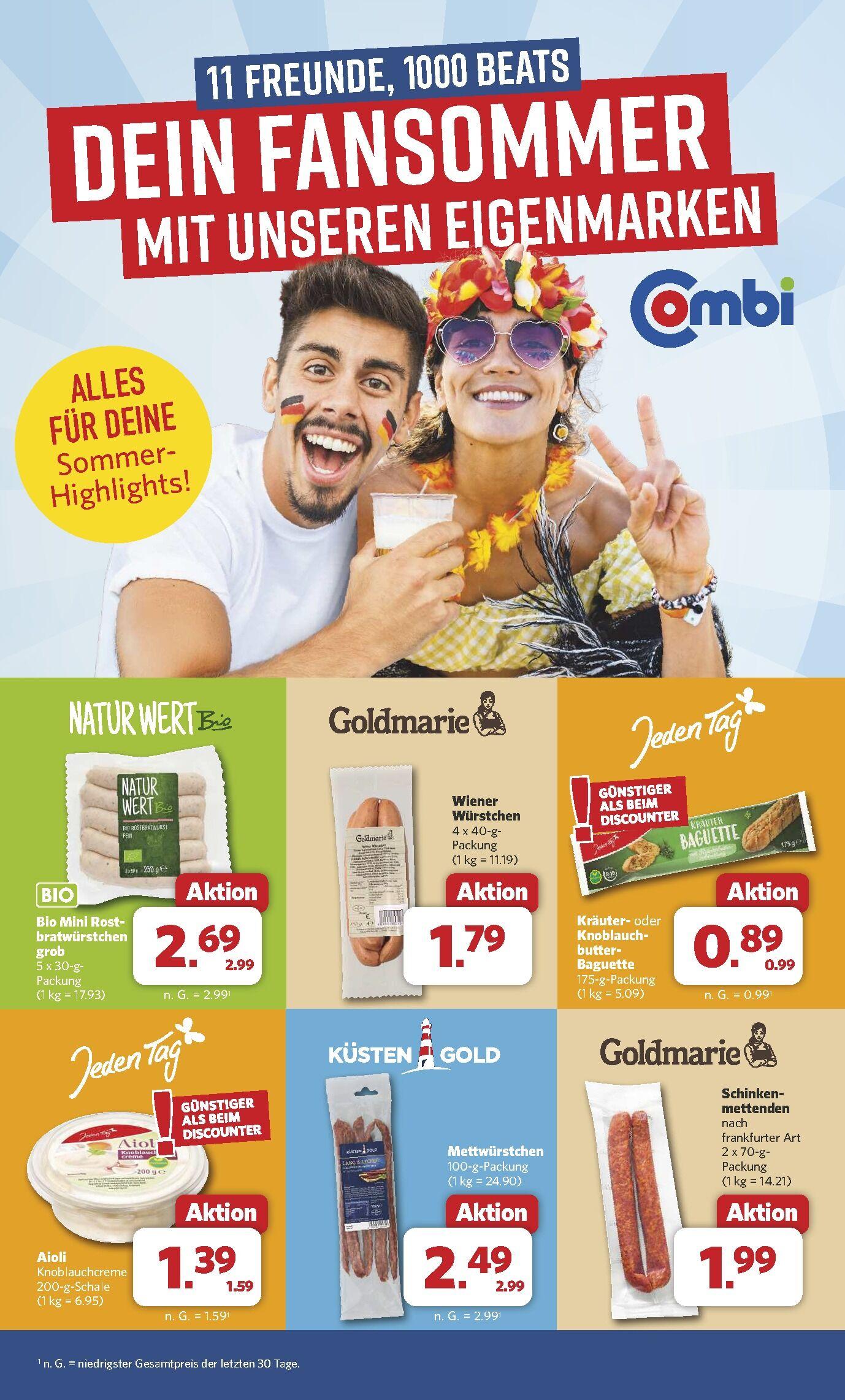 Combi Aktueller Prospekt ab Montag Seite 19