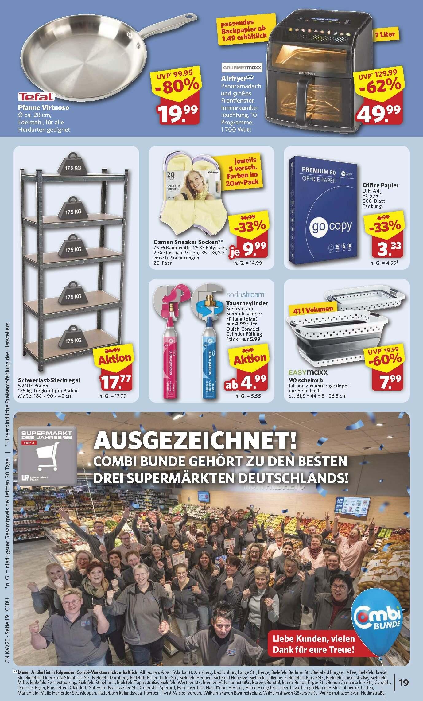 Combi Aktueller Prospekt ab Montag Seite 21