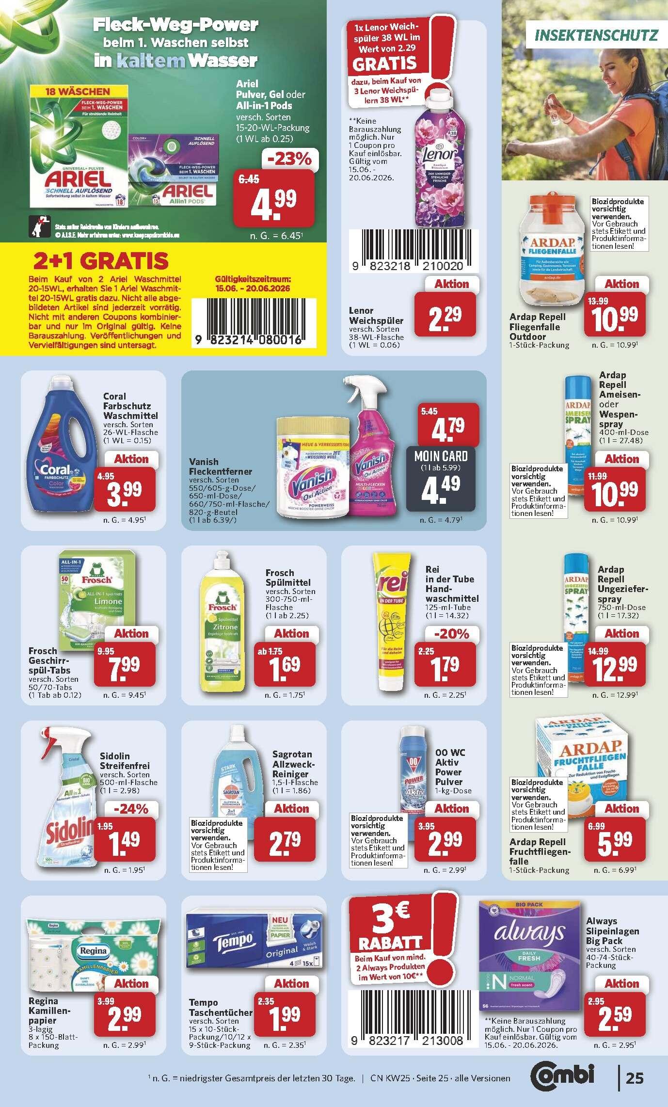 Combi Aktueller Prospekt ab Montag Seite 29