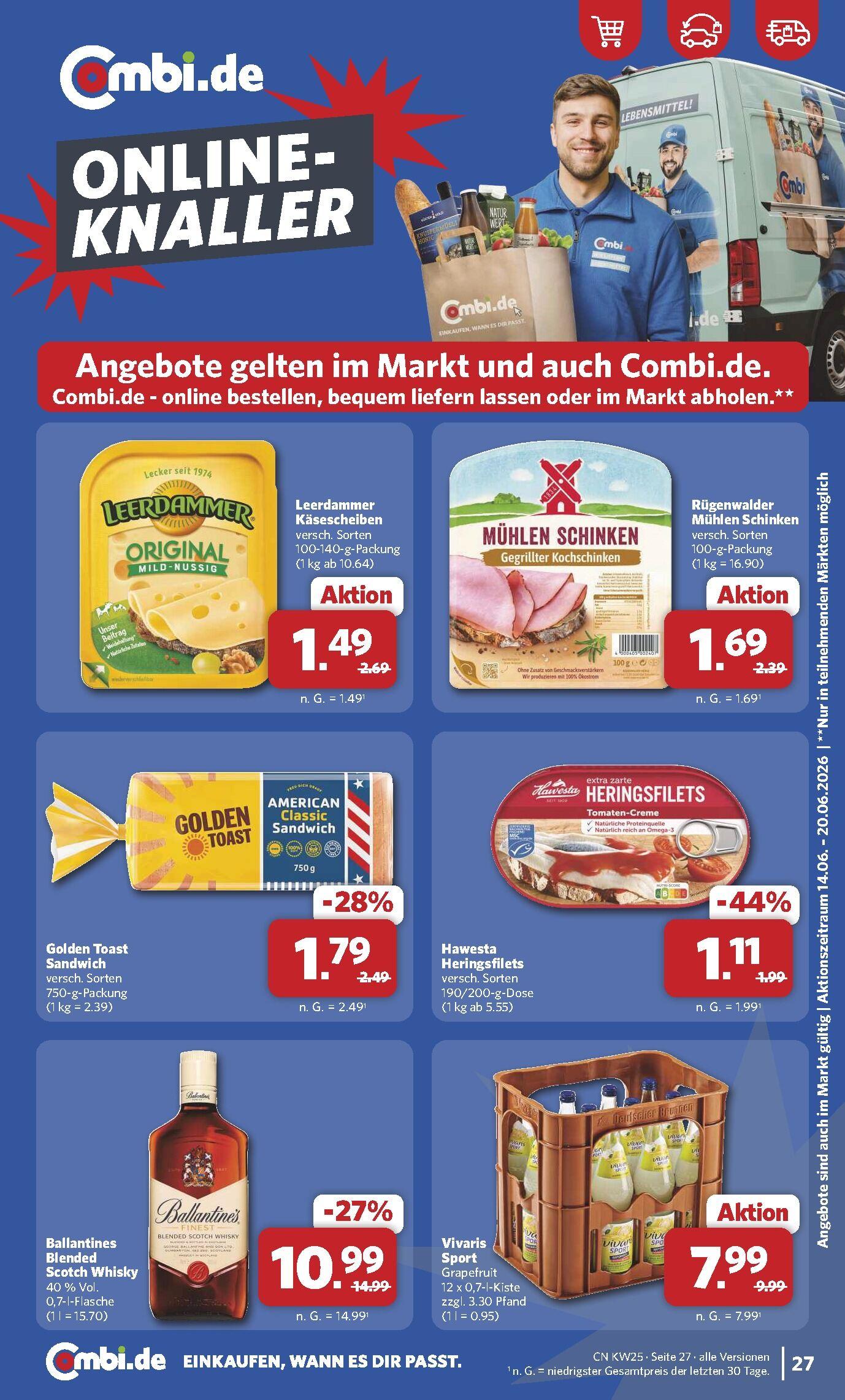Combi Aktueller Prospekt ab Montag Seite 31