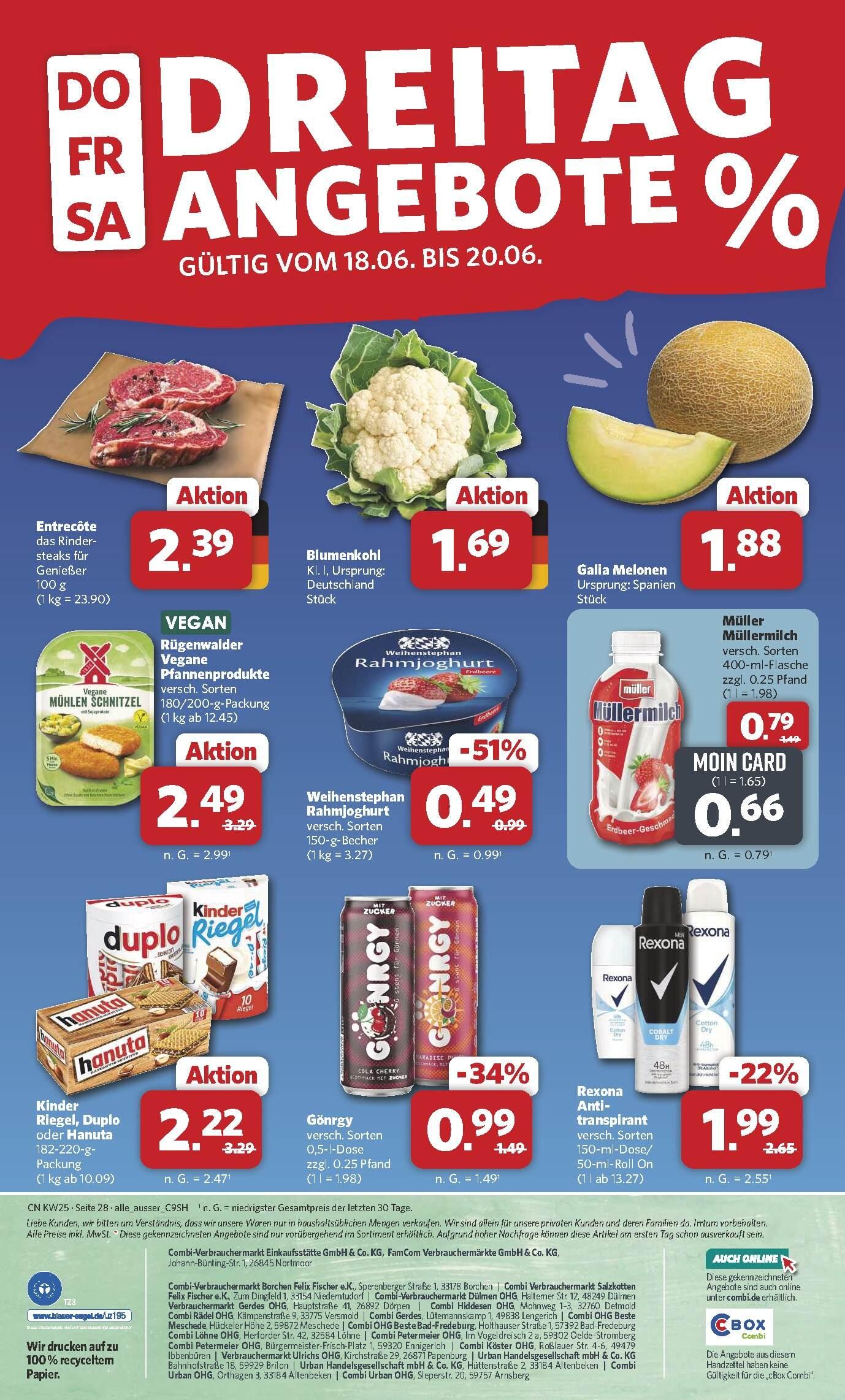 Combi Aktueller Prospekt ab Montag Seite 32