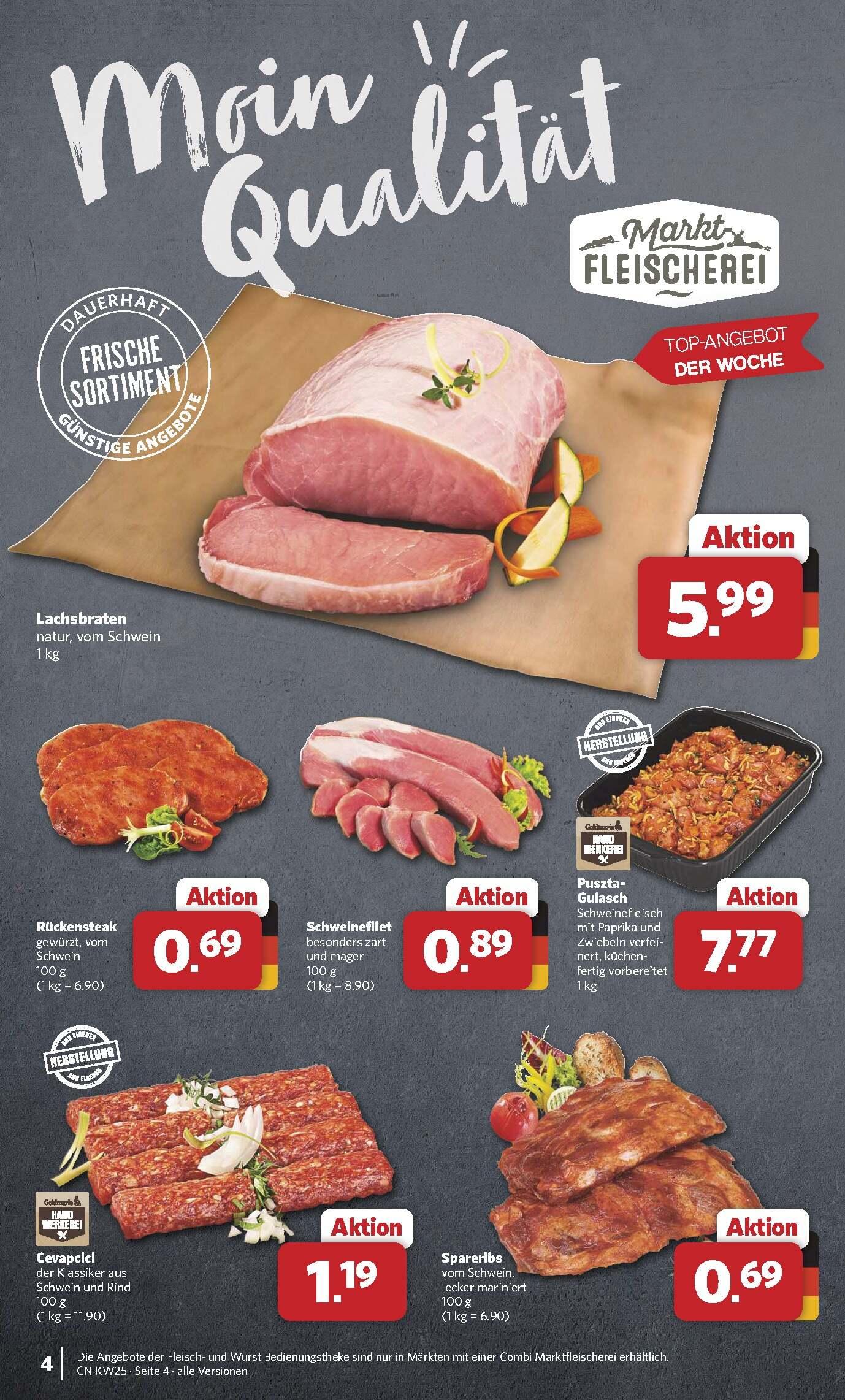 Combi Aktueller Prospekt ab Montag Seite 4