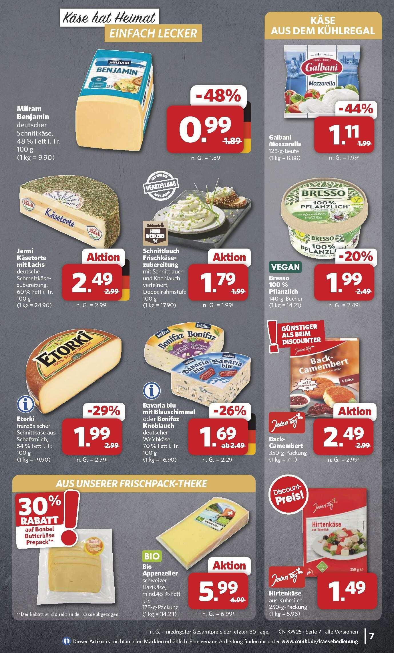 Combi Aktueller Prospekt ab Montag Seite 7