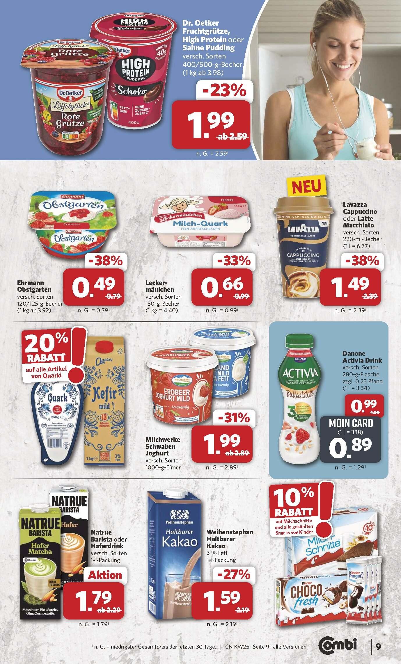 Combi Aktueller Prospekt ab Montag Seite 9