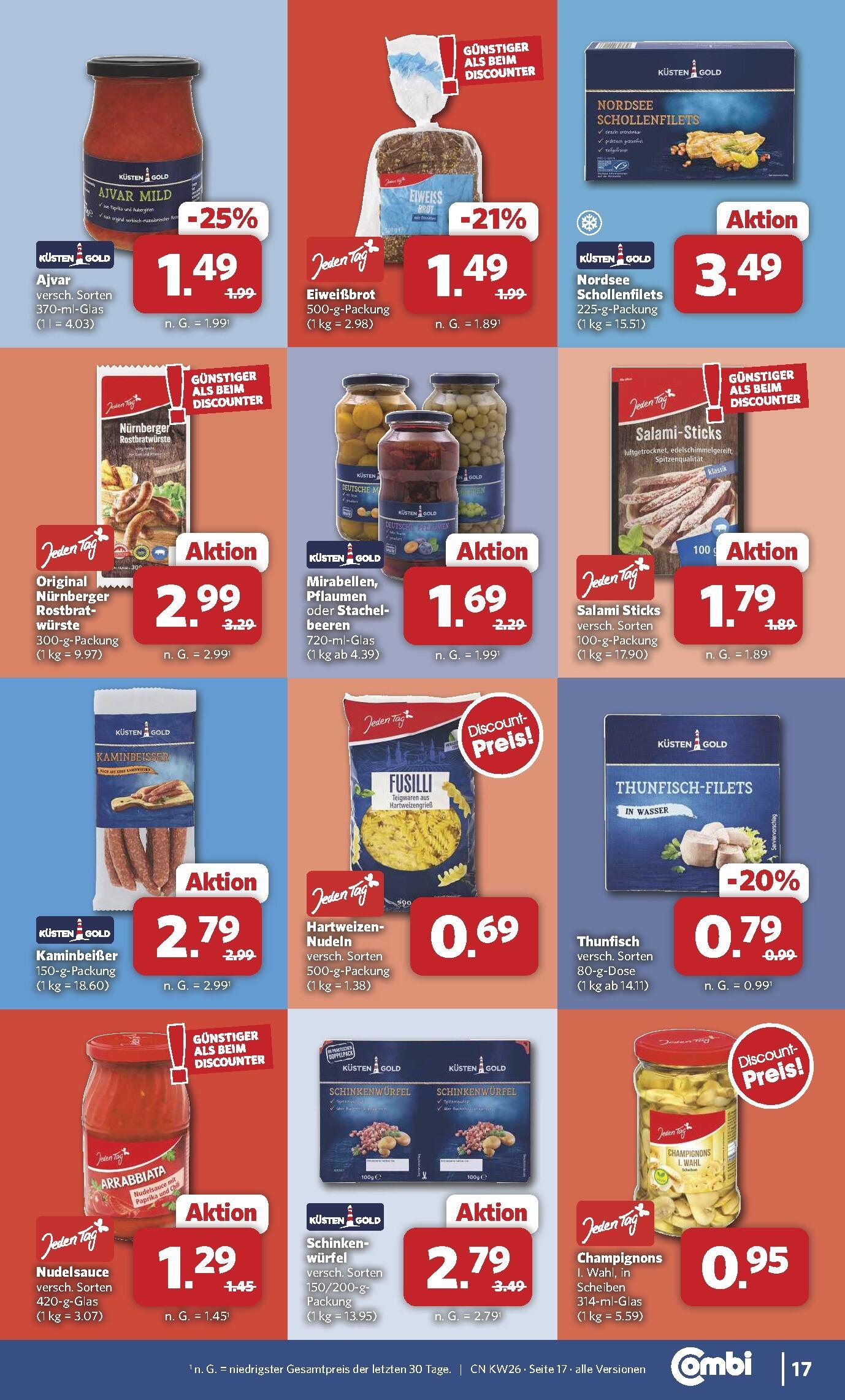 Combi Aktueller Prospekt ab Montag Seite 19