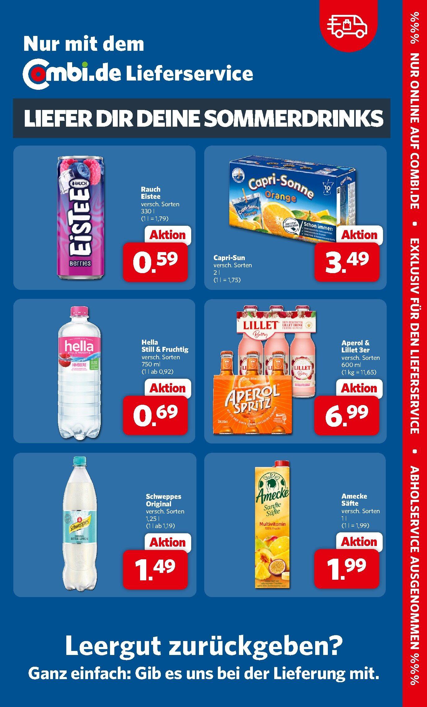 Combi Aktueller Prospekt ab Montag Seite 36