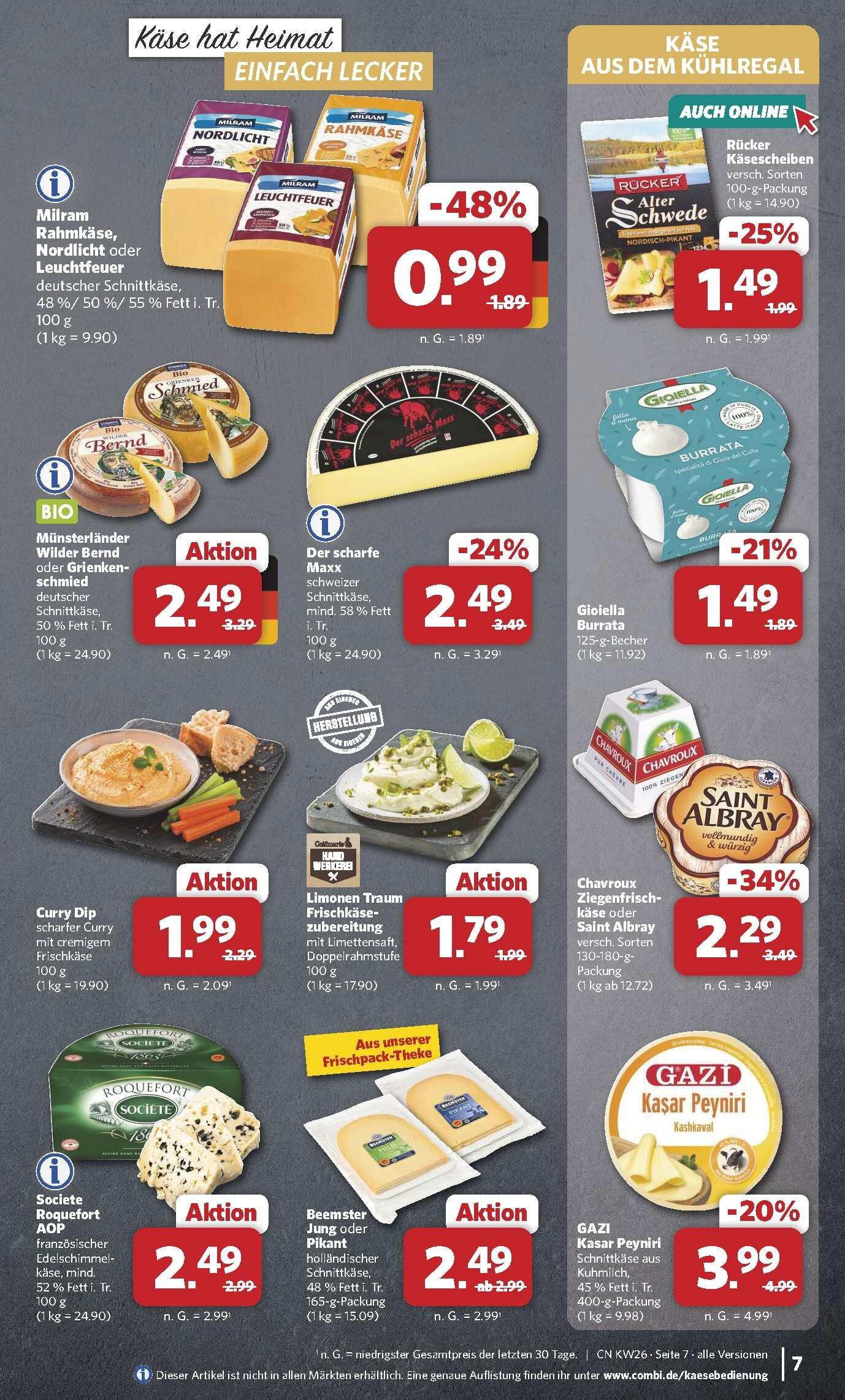 Combi Aktueller Prospekt ab Montag Seite 7