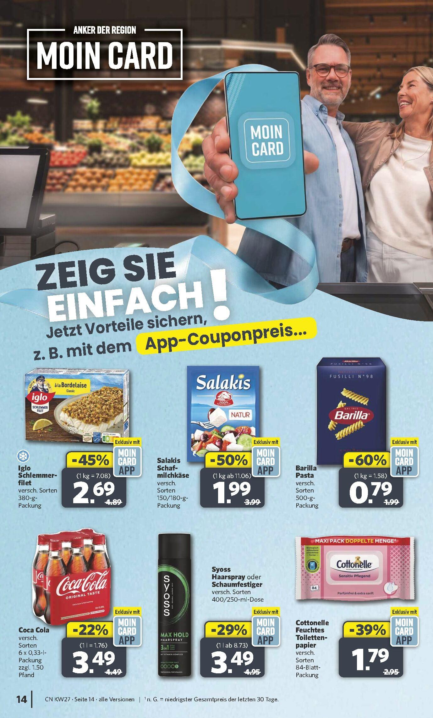 Combi Aktueller Prospekt ab Montag Seite 14