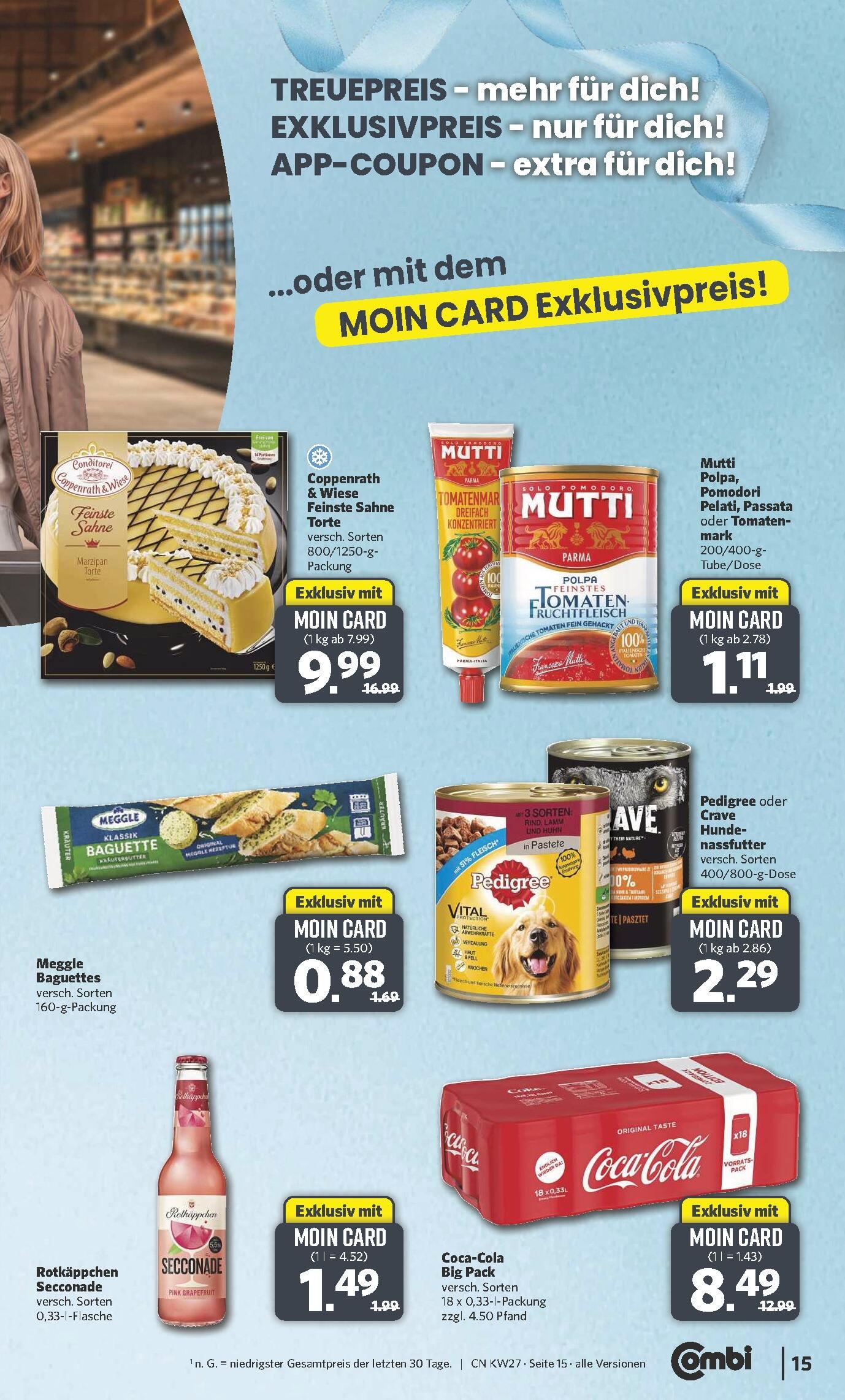 Combi Aktueller Prospekt ab Montag Seite 15