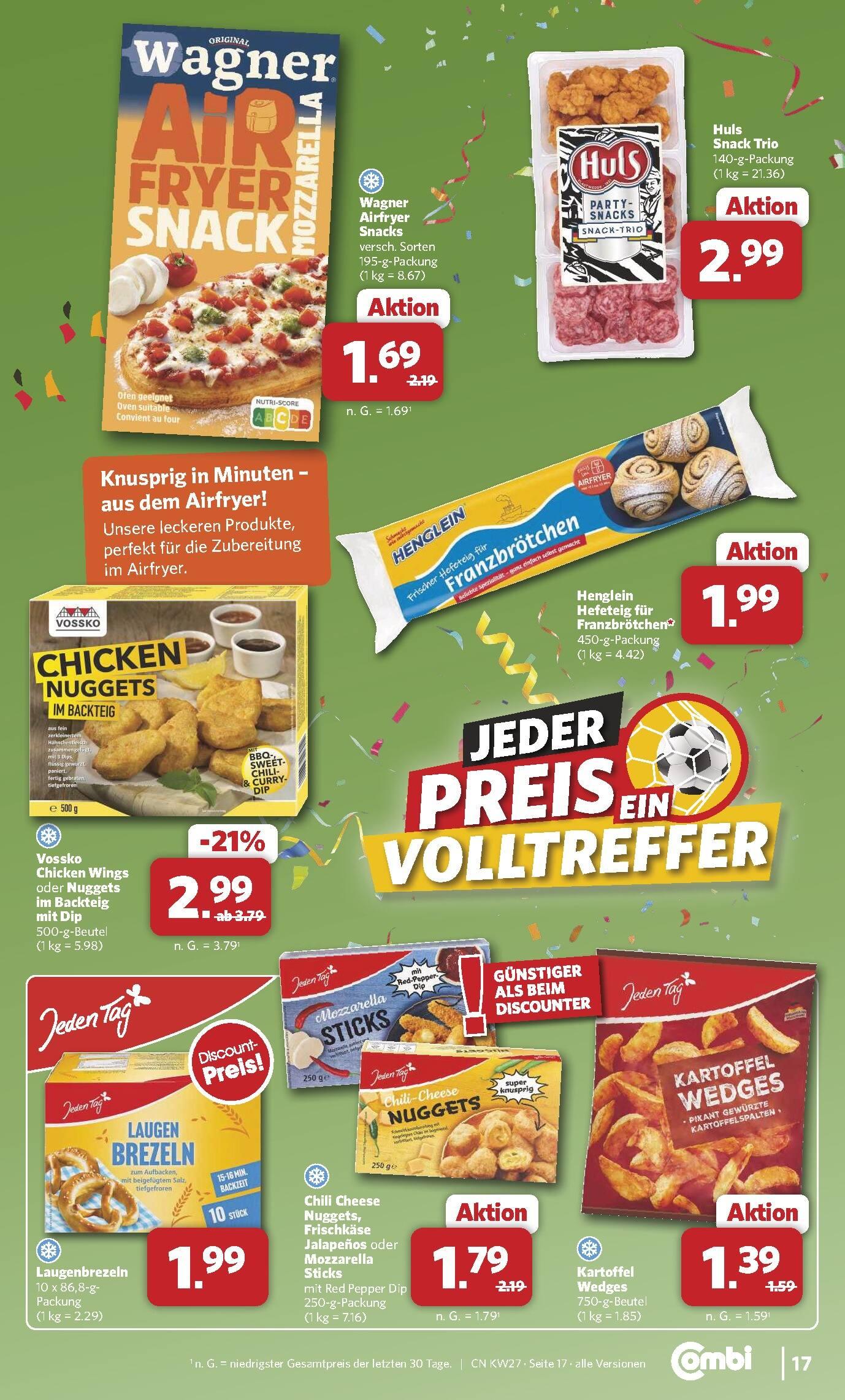 Combi Aktueller Prospekt ab Montag Seite 17