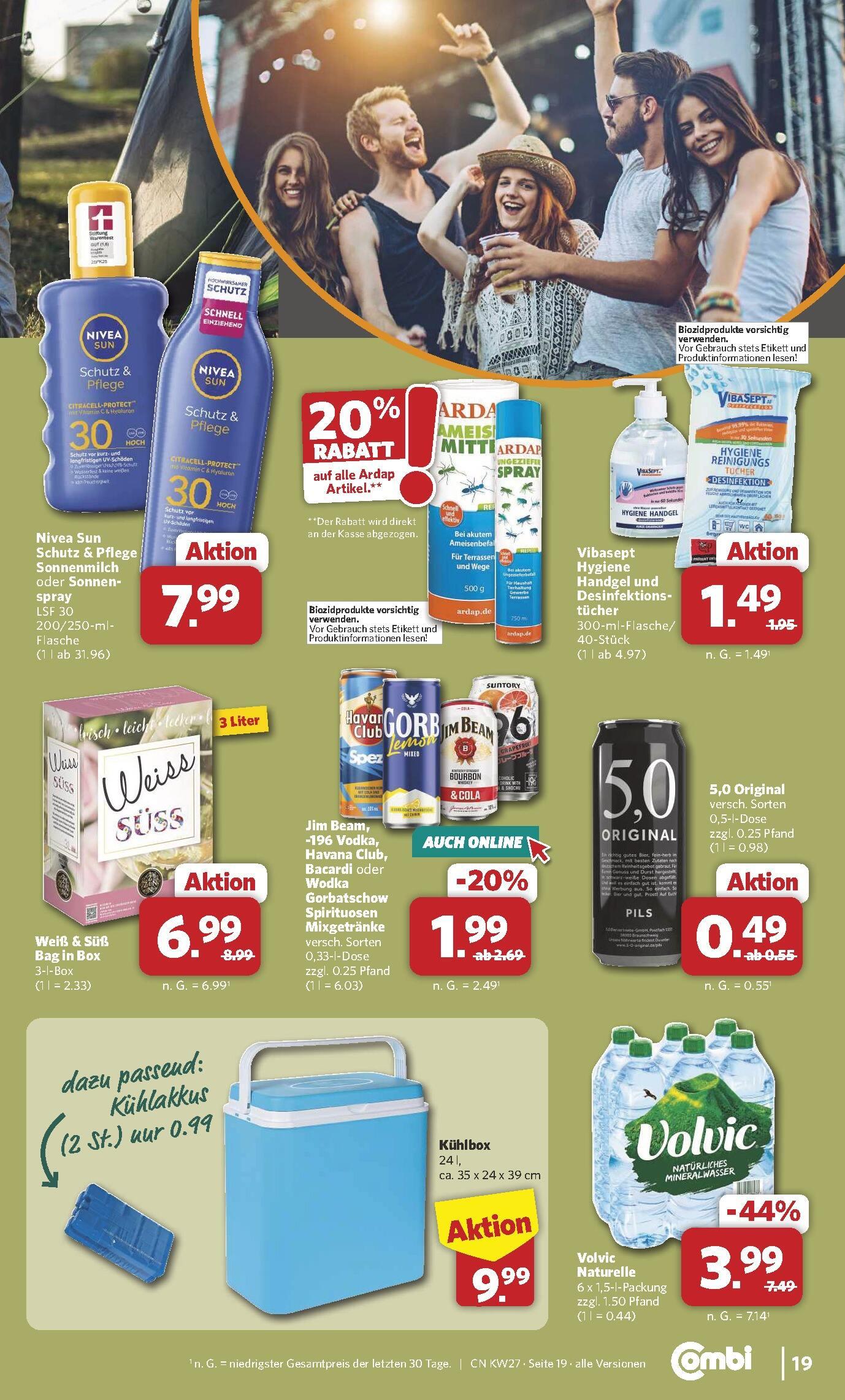 Combi Aktueller Prospekt ab Montag Seite 19