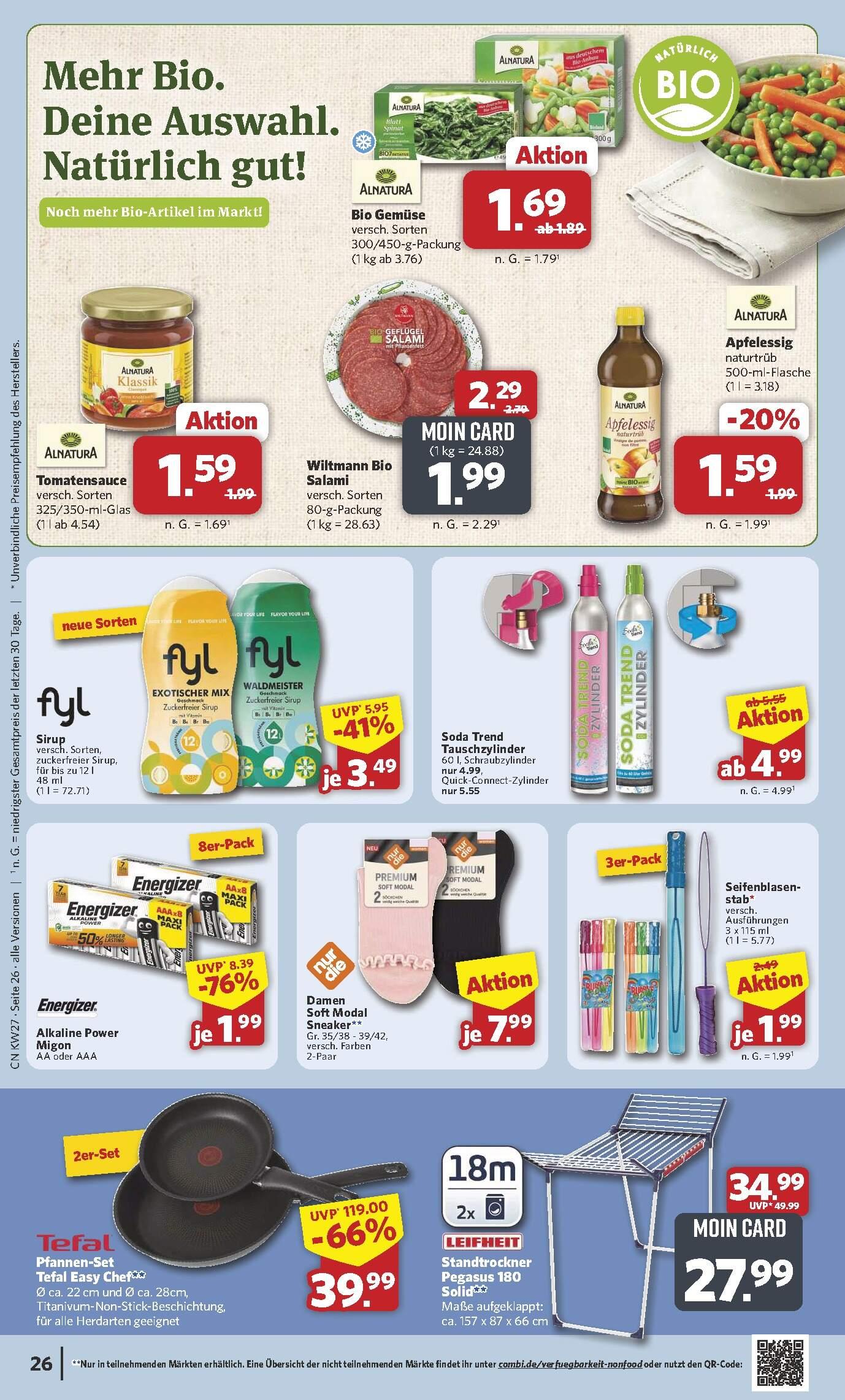 Combi Aktueller Prospekt ab Montag Seite 26