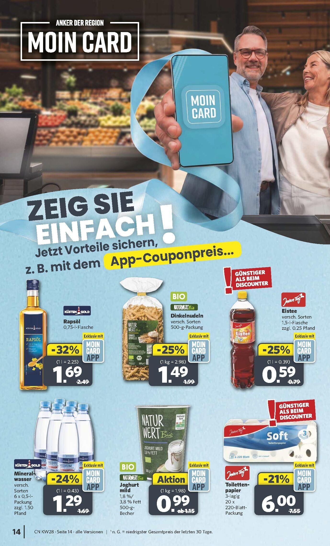 Combi Aktueller Prospekt ab Montag Seite 14