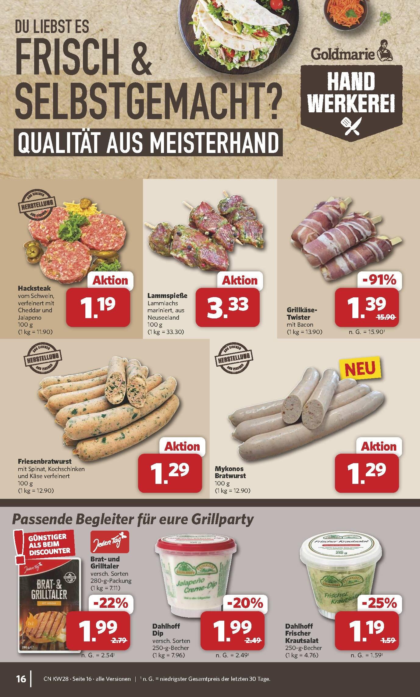 Combi Aktueller Prospekt ab Montag Seite 16