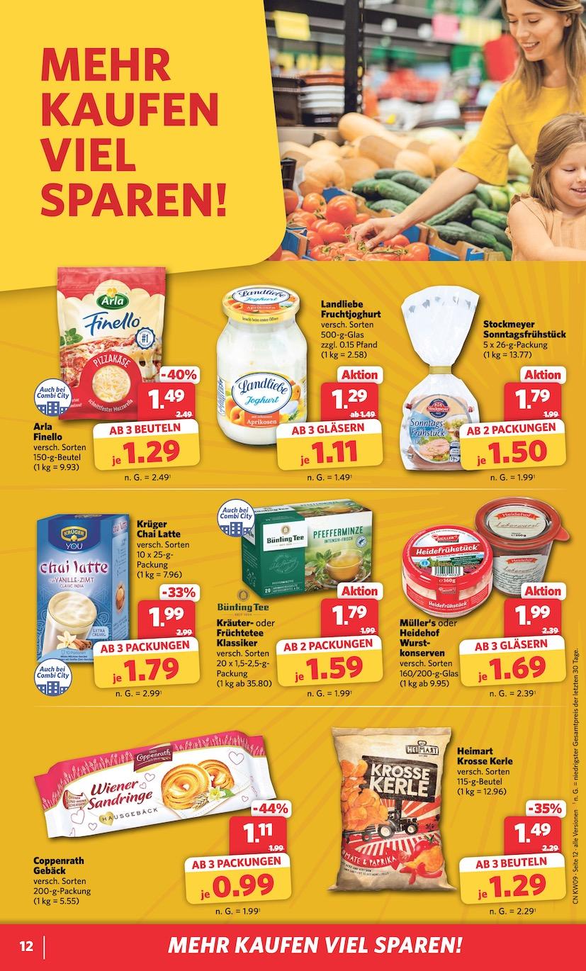 Combi Aktueller Prospekt ab Montag Seite 12