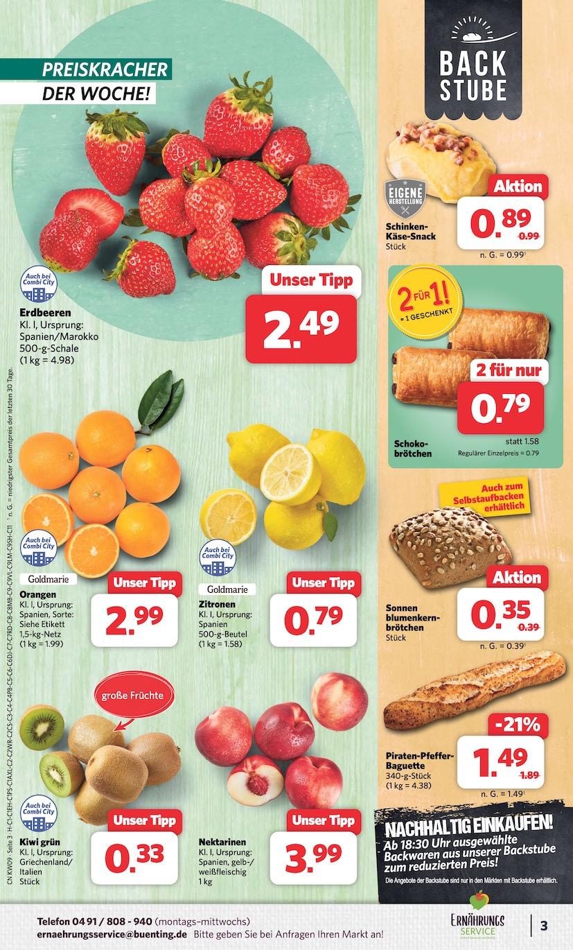 Combi Aktueller Prospekt ab Montag Seite 3