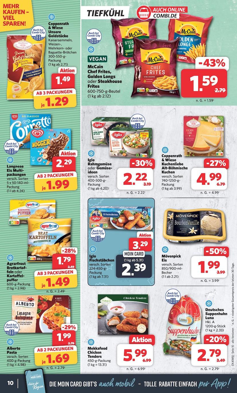 Combi Aktueller Prospekt ab Montag Seite 10