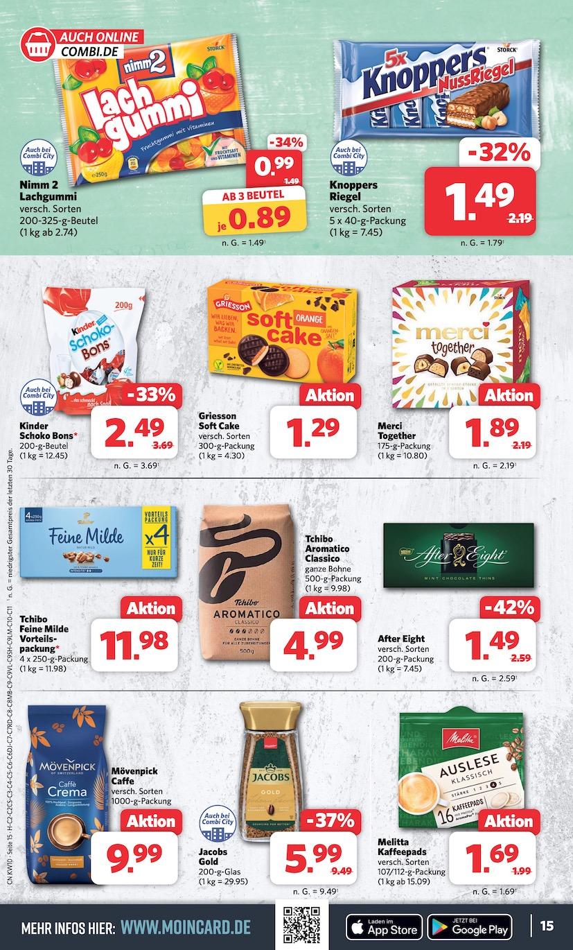 Combi Aktueller Prospekt ab Montag Seite 15