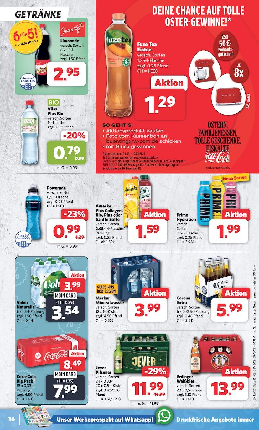 Combi Aktueller Prospekt ab Montag Seite 16