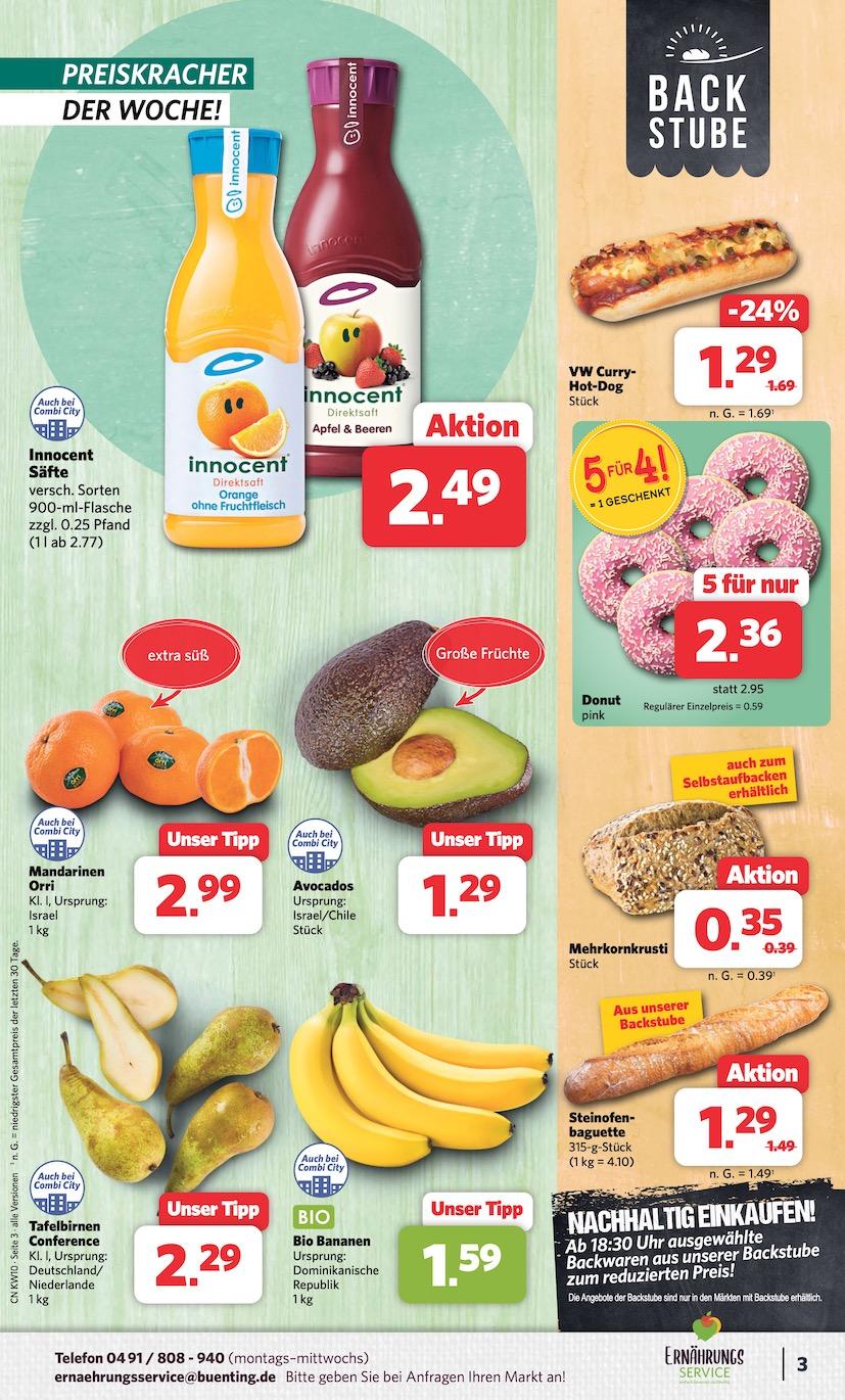 Combi Aktueller Prospekt ab Montag Seite 3