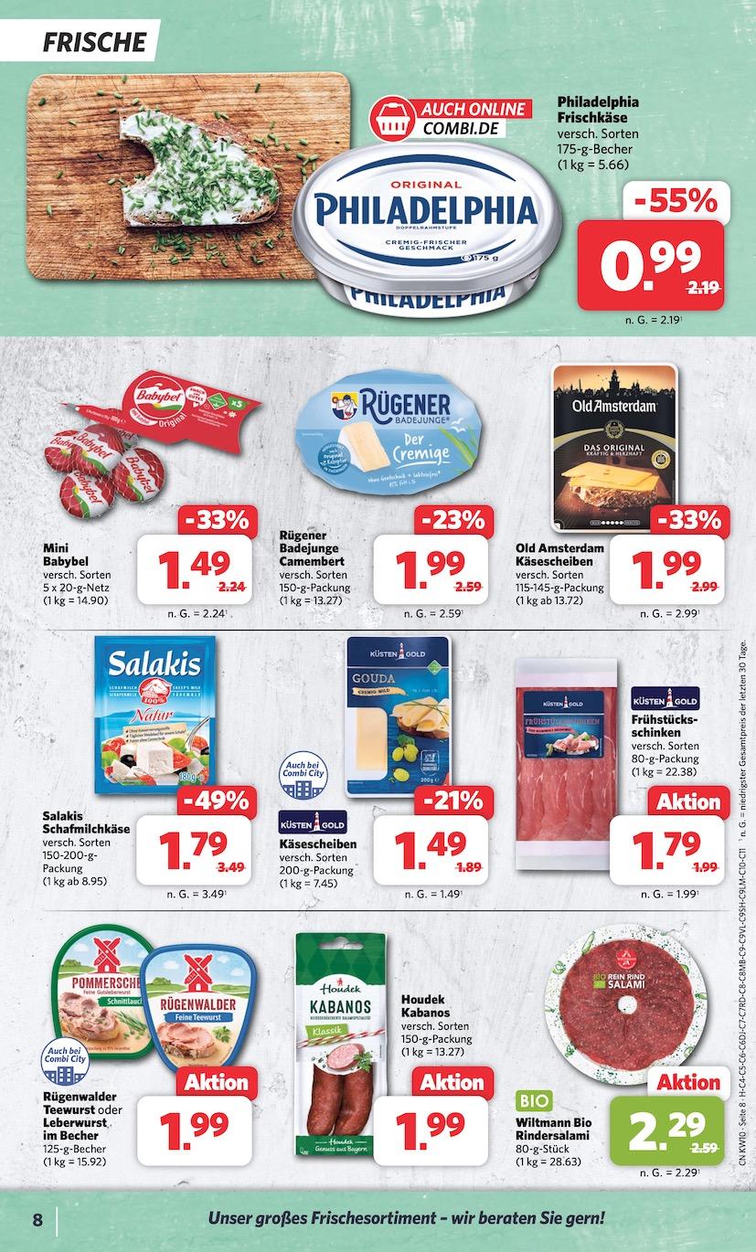Combi Aktueller Prospekt ab Montag Seite 8