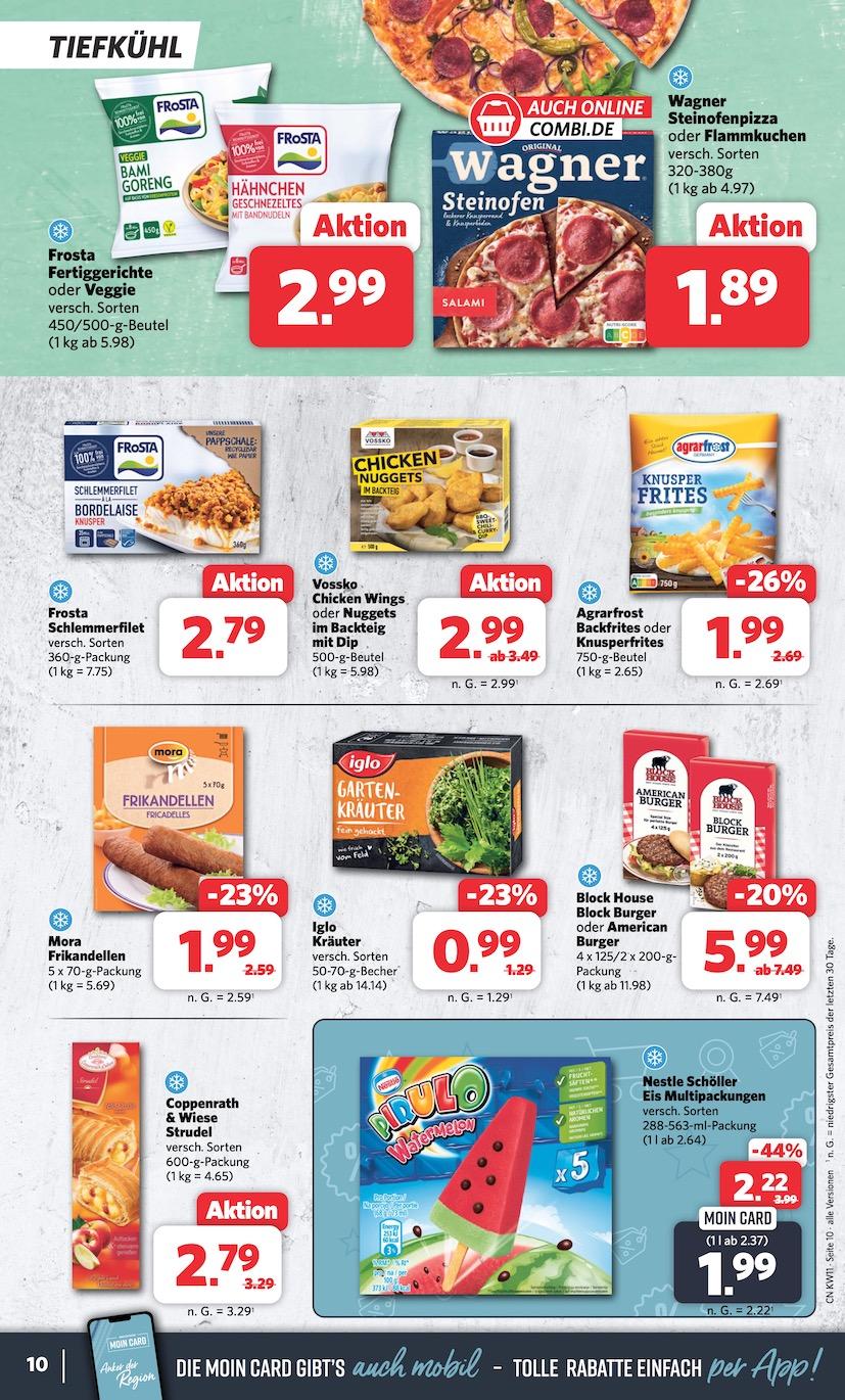 Combi Aktueller Prospekt ab Montag Seite 10
