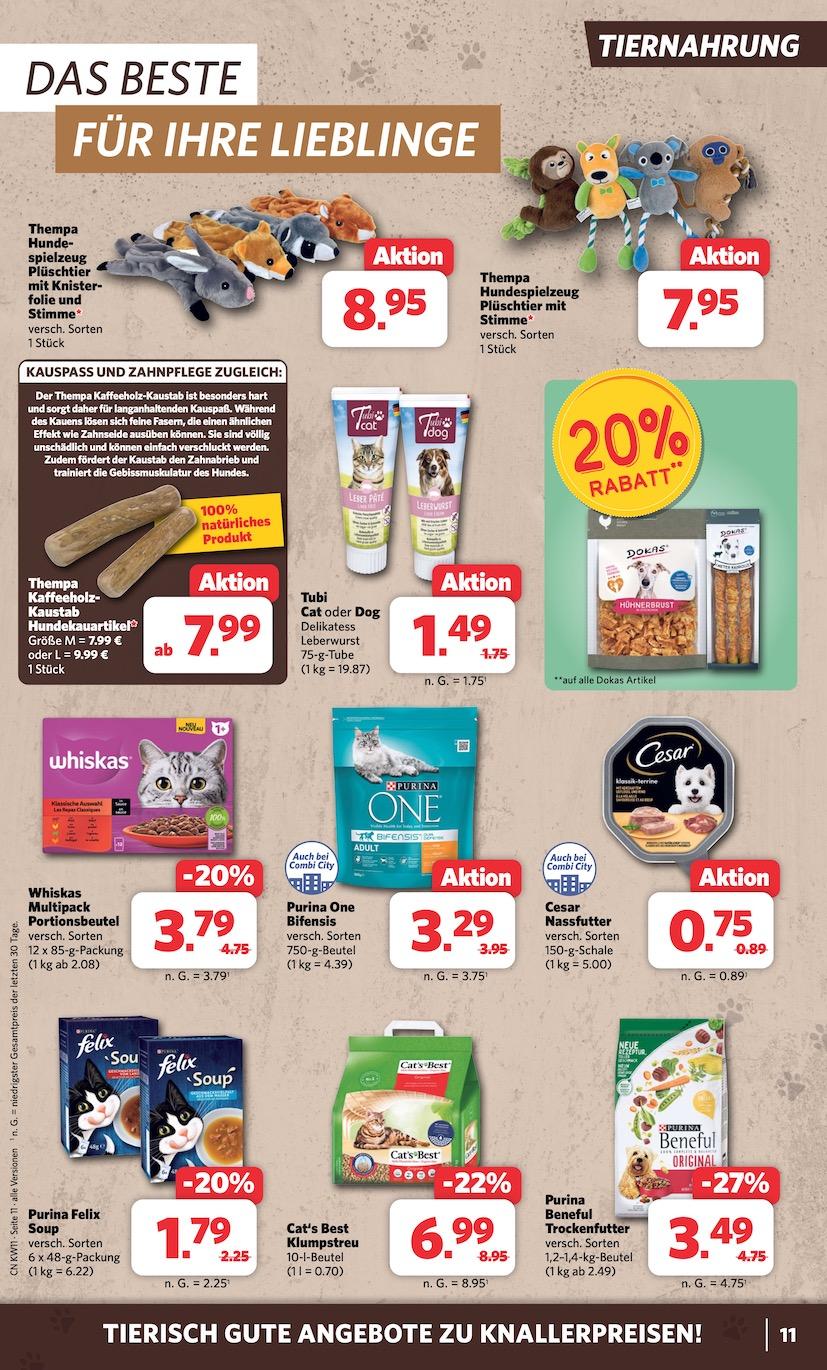 Combi Aktueller Prospekt ab Montag Seite 11