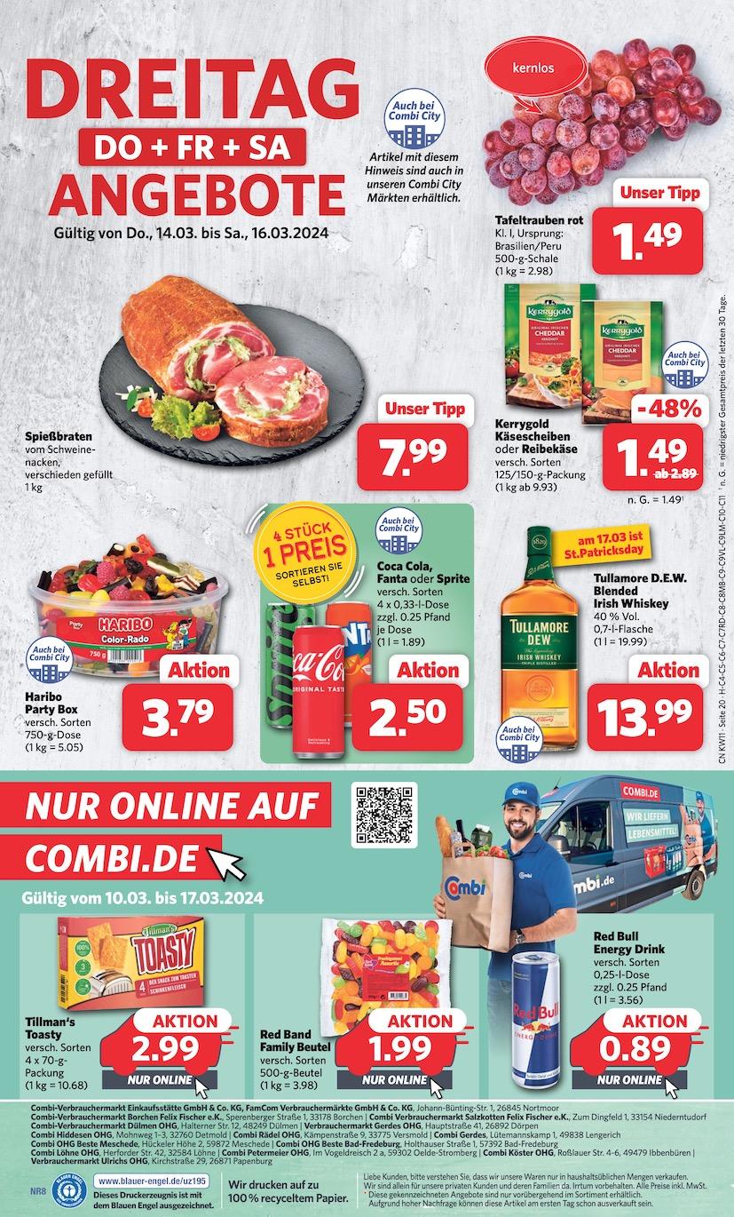 Combi Aktueller Prospekt ab Montag Seite 20