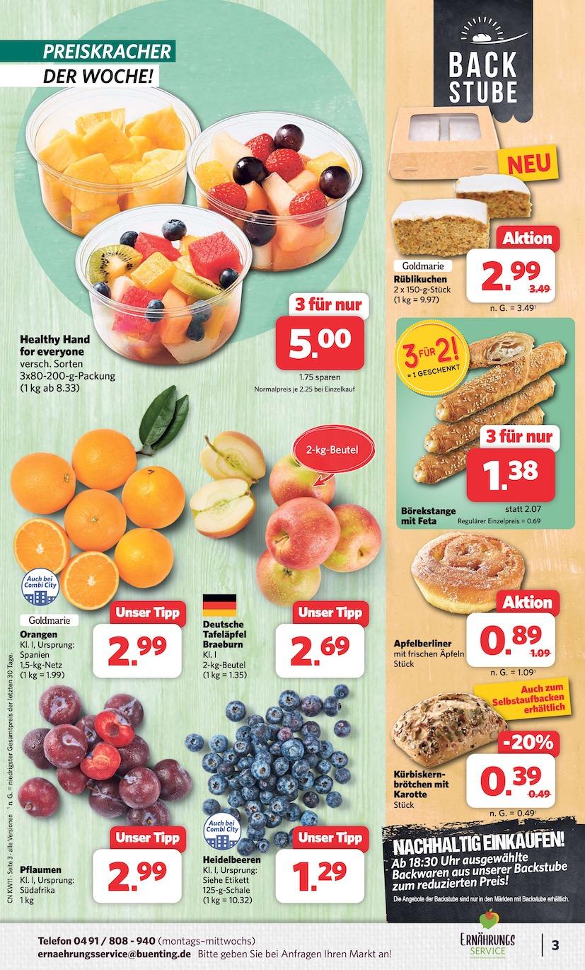 Combi Aktueller Prospekt ab Montag Seite 3
