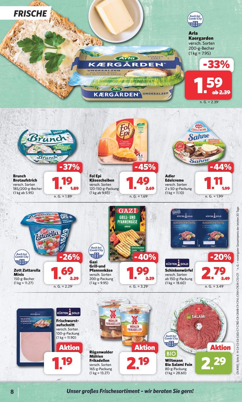 Combi Aktueller Prospekt ab Montag Seite 8