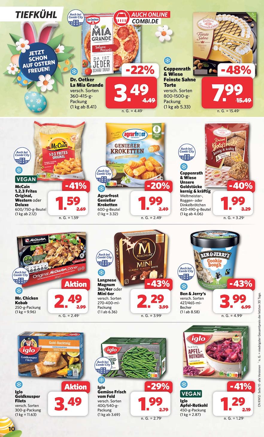 Combi Aktueller Prospekt ab Montag Seite 10
