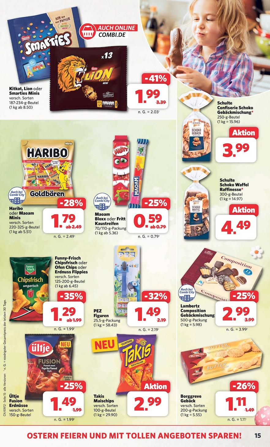 Combi Aktueller Prospekt ab Montag Seite 15